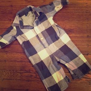 Baby GAP Flannel coveralls
